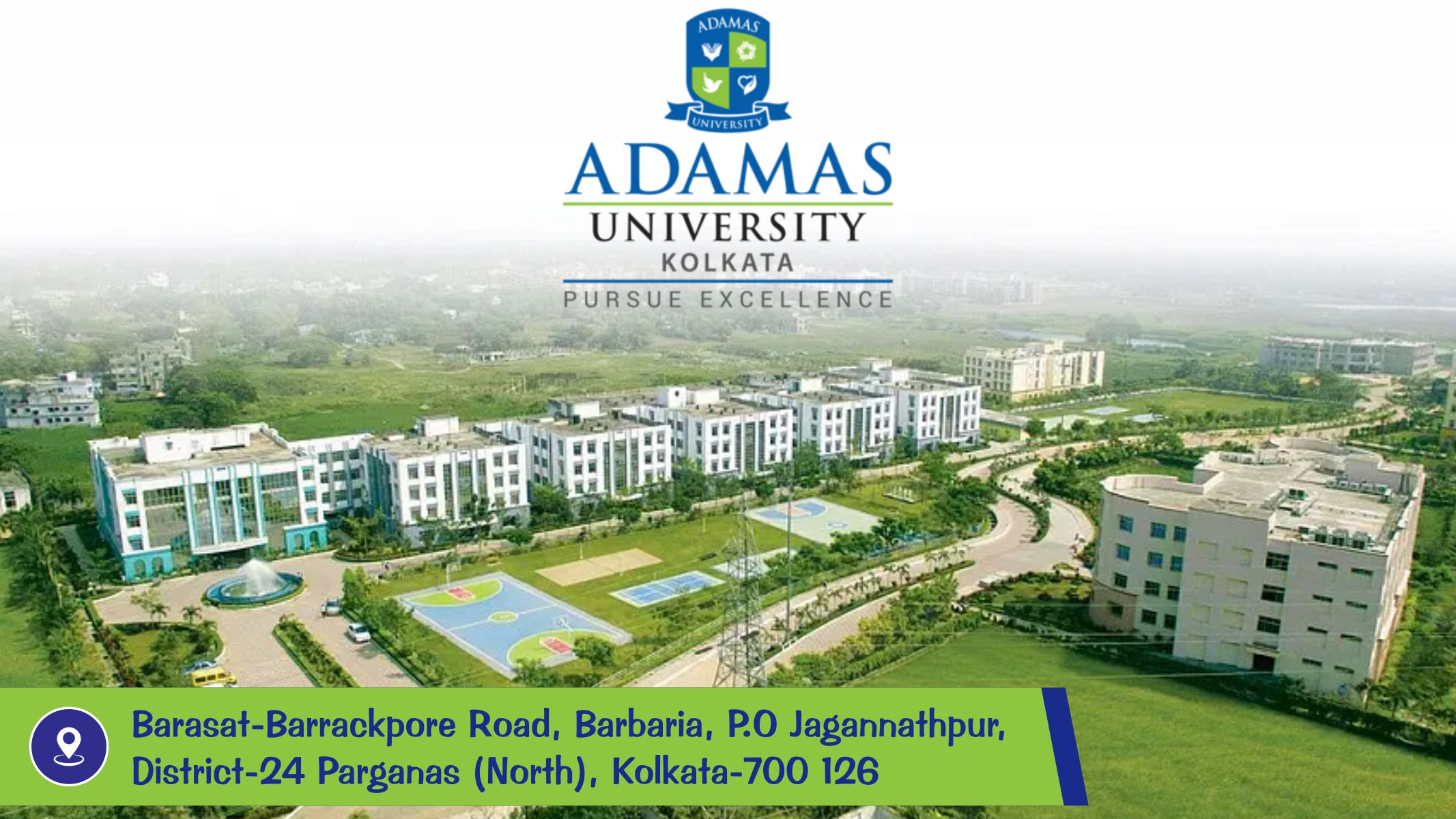 Out Side View of Adamas University